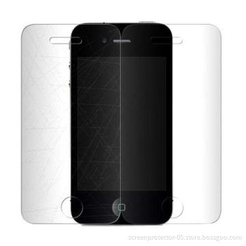 Clear/Diamond Screen Protectors for iPhone 5, Durable and Reuseable